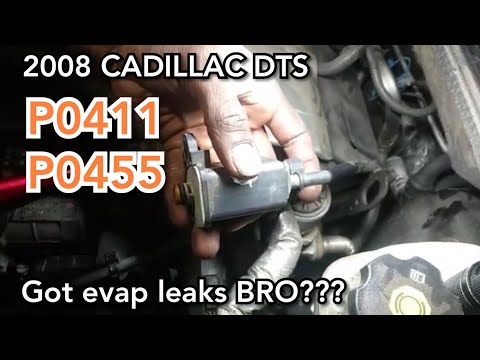 Cadillac DTS p0411/p0455 fix