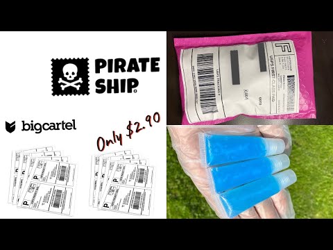 HOW I PRINT OUT MY SHIPPING LABELS ON PIRATE SHIP||EP.3 TEEN ENTREPRENEUR