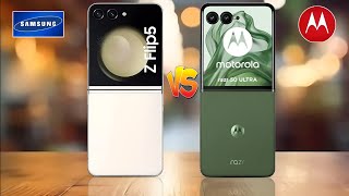 Samsung ZFlip 5 5G Vs Motorola Razr 50 Ultra