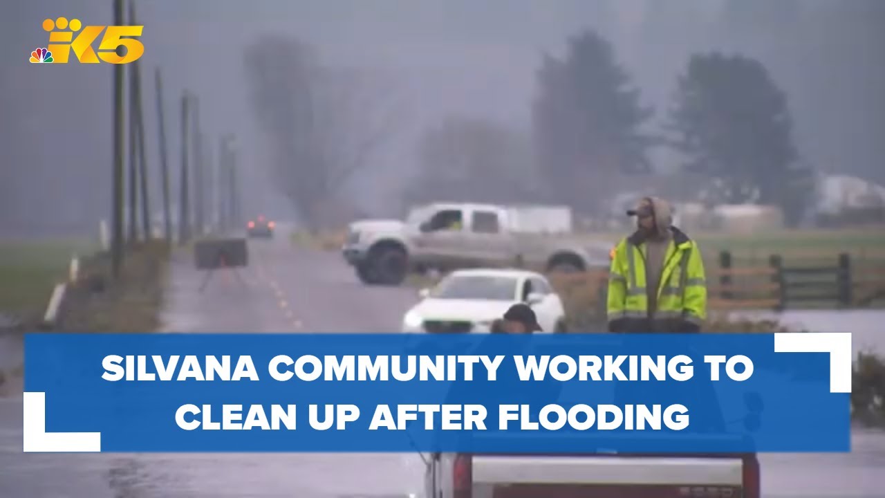 Silvana community members say 'annual cleanup day' is underway after Stillaguamish River floods
