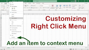 Adding a Button (or Option) to the Right-Click Menu in Excel