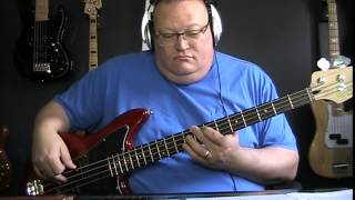 Video thumbnail of "The Police Man In A Suitcase Bass Cover with Notes & Tablature"