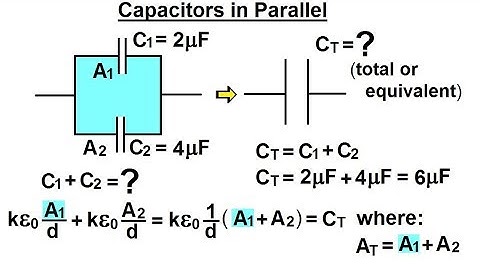 Physics - E&M: Ch 39.2 Capacitors & Capacitance Understood (13 of 27) Capacitors in Parallel