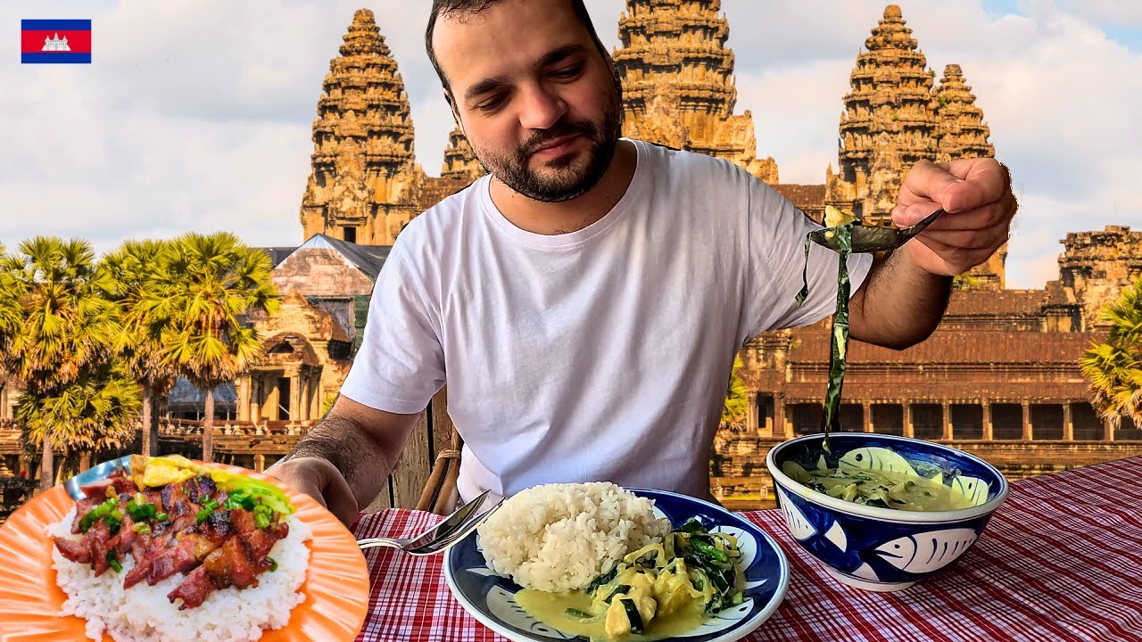 PLIN DE BIVOLI SI CORUPTI: IN CAMBODGIA LA ANGKOR WAT! PRINTRE RUINE si MANCARE LA 2$