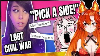 "BisexuaIity Isn't Real" || Shoe0nHead React