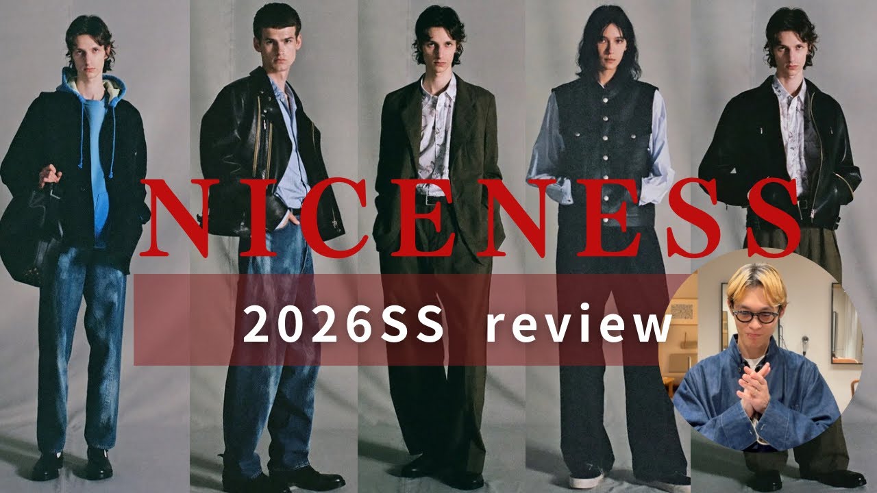 NICENESS 26SS | All item review! This time it's that one!! - YouTube