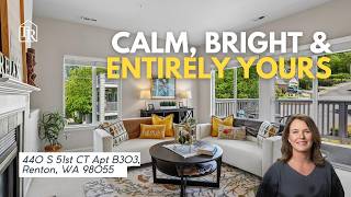 This Is What Private Condo Living Looks Like 🏡 Renton WA | Team Reba of RE/MAX Metro Eastside
