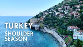 September October and November in Turkey Antalya and Alanya Weather Beach Prices Tourists 2022
