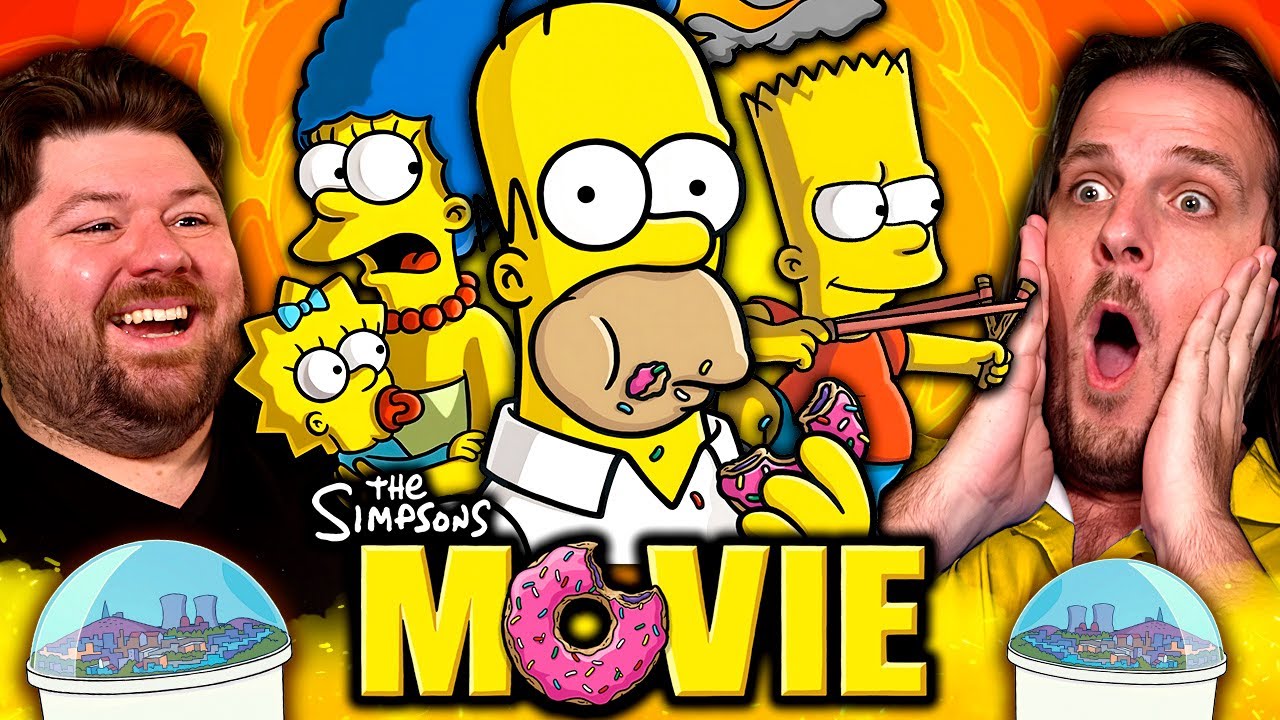 **THE SIMPSONS MOVIE** First Time Reaction