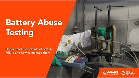 Battery Abuse Testing Course