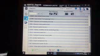 Mercedes actros mp4 mcm fault codes check from xentery DIGNOSTIC computer c4