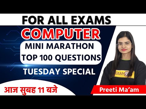 HPSSC JOA/CCC ||  Mini Marathon(for All Exam) || BY PREETI Ma'am || CLASS 20 || 16th March