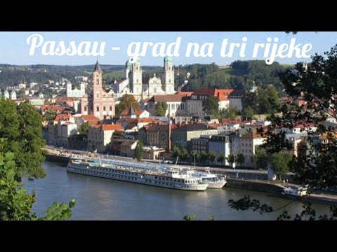 Video: Passau, Njemačka: Grad na tri rijeke