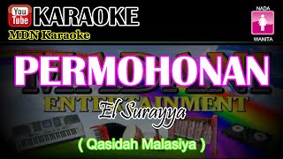 Karaoke PERMOHONAN - El Suraya Qasida -Nada WANITA