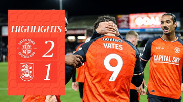 Luton 2-1 Huddersfield | Highlights