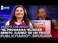 El blindaje es un montaje: Clara Brugada