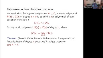 Fedor Pakovich: Holomorphic maps sharing preimages over number fields (NTWS 268)