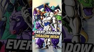 Every Shadow Dragon Wish In Dragon Ball Gt