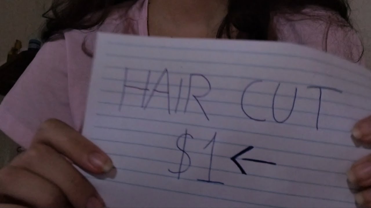 ASMR $1 Haircut ✂️ (no talking)