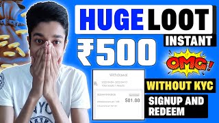 Signup ₹500 Instant Redeem ₹500 || Best Paytm cash earning app 2022 || Without investment Earn screenshot 3