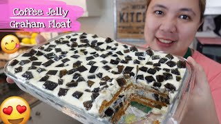 Coffee Jelly Graham Float