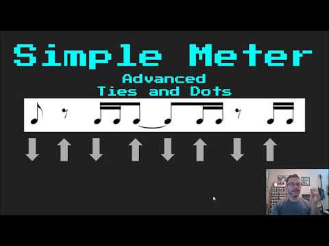 Simple Meter Takadimi: Advanced Ties and Dots