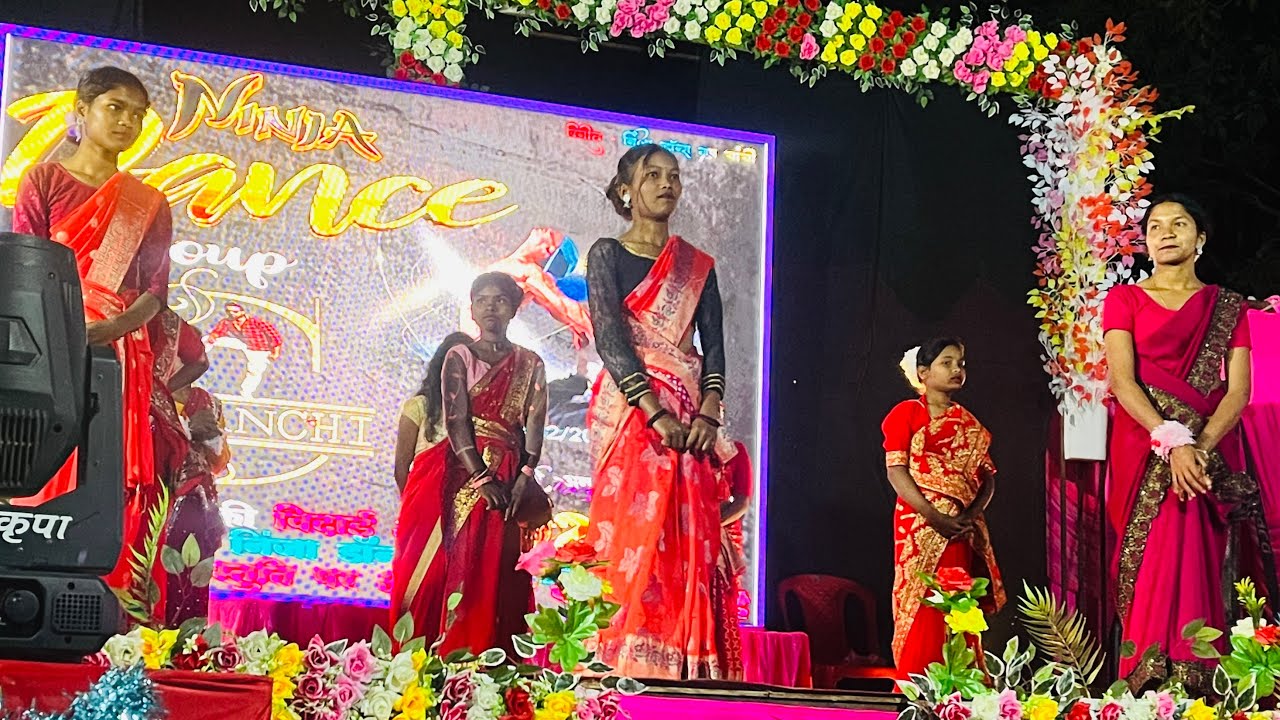 Ninja dance group chanchi.  Qt girls logo ka dance performance 👌