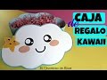 Kawaii Diy, Caja de Regalo Nube Kawaii, Manualidades Kawaii, kawaii Gift Box