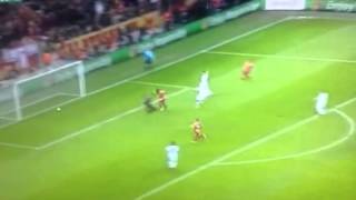 Didier Drogba Offside Goal - Galatasaray Vs Real Madrid