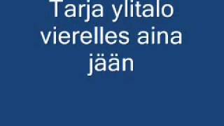 Tarja ylitalo vierelles aina jään chords