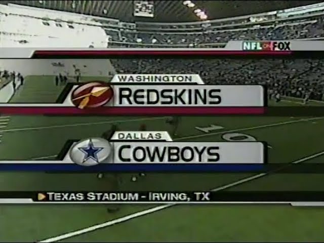2002-11-28 Washington Redskins vs Dallas Cowboys(Rivals on T-Giving)