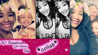 50 Random Questions Tag|Collab|More Fun Facts About Me|BeautyWithShay