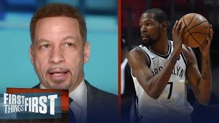 I gotta admit, I'm concerned about the Brooklyn Nets — Chris Broussard | NBA | FIRST THINGS FIRST