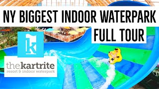 Kartrite WaterPark FULL TOUR New York s BIGGEST Indoor WaterPark
