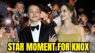 Angelina Jolie's Son Knox STEALS The Spotlight At Governors Awards 2024!