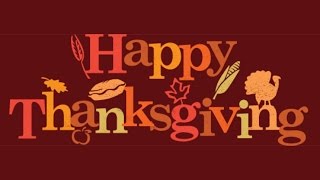 Happy Thanksgiving 2015!