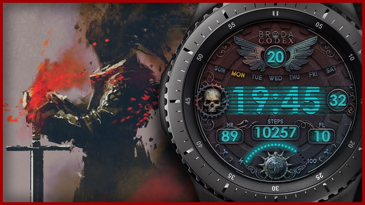 Broda Codex for Samsung Gear Sport / S3 / S2 watch faces