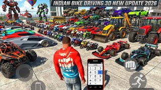 😱 ALL 100+ Cheat Codes Revealed in Indian Bikes Driving 3D! | New Update 2026 Every Secret Code 🤑