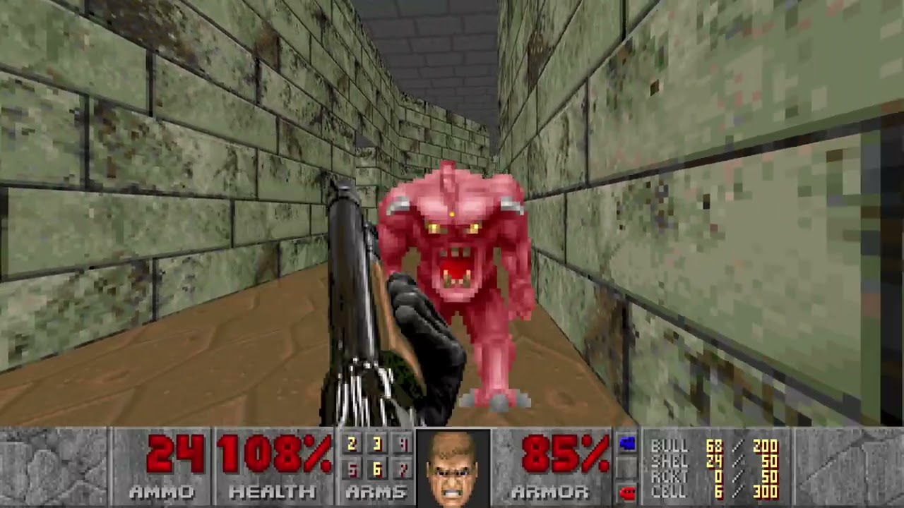 DOOM Fast Monsters UV E2M1