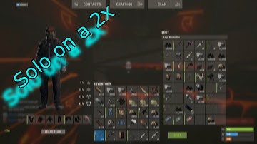 So I Played a 2x Server as a Solo - Rust