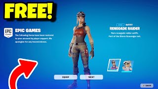 How to Get the RENEGADE RAIDER Skin for FREE in Fortnite 2024!