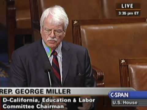 HR 4247, the Keeping All Students Safe Act: Chairman George Miller's Closing Statement