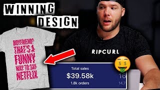 LIVE Research - Find Winning POD Designs in 10mins for Shopify Print on Demand screenshot 2
