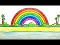 How to Draw Rainbow Step by Step