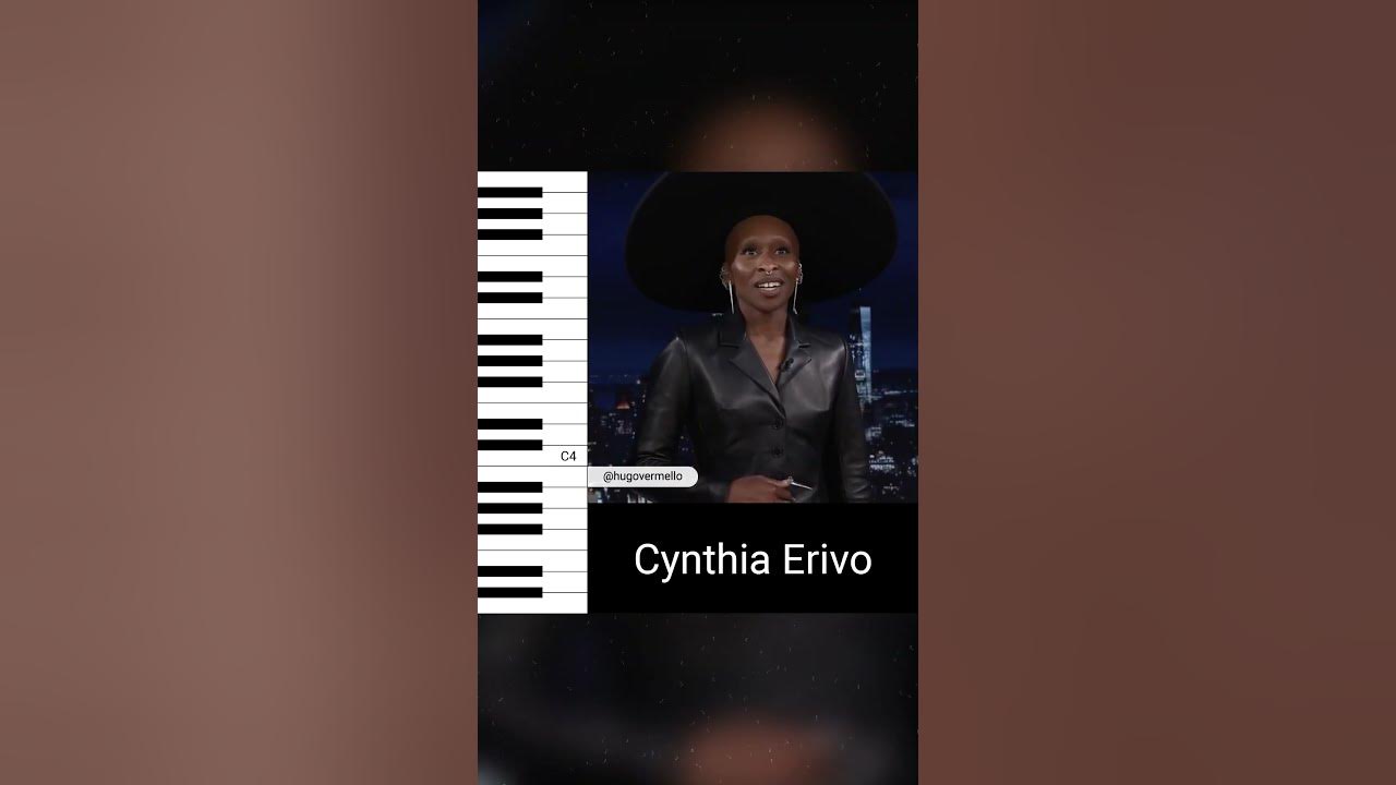 Cynthia Erivo singing the Defying Gravity Battle Cry Riff on Jimmy Fallon (Vocal Showcase)