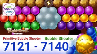 Primitive Bubble - Bubble Shooter.level 7121-7140 screenshot 5