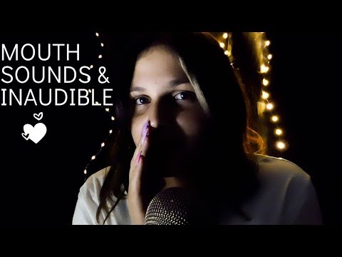 ASMR FRANÇAIS⎪BRUITS DE BOUCHE & INAUDIBLE 💤 (MOUTH SOUNDS & INAUDIBLE)