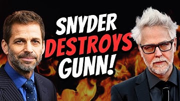 Zack Snyder DESTROYS James Gunn After Superman Box Office FLOP and Peacemaker DISASTER!