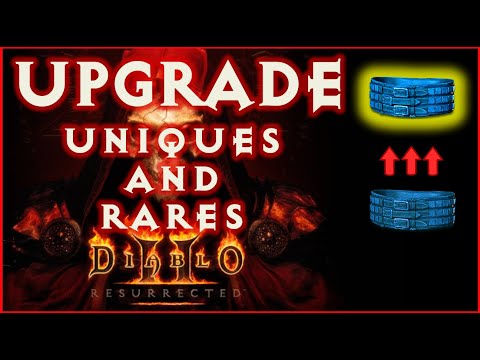 D2R Upgrading Uniques And Rares ! Guide