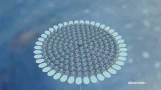 Blender 2.76 - test with scripting wave-like motion ' metalpetal' re-render